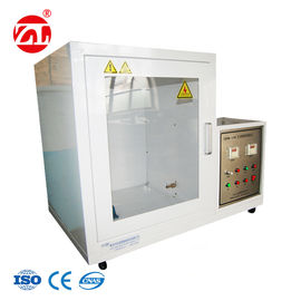 Auto - Ignition & Automatic Timing Safety Helmet Testing Machine / Fire Retardant Tester