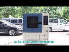 IEC60529 वर्षा ग्रेड जल सिमुलेशन प्रतिरोध स्प्रे मशीन वर्षा परीक्षण कक्ष