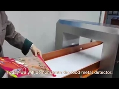 विभिन्न खाद्य पदार्थों, प्लास्टिक पुनर्चक्रण, रासायनिक रबर और चिकित्सा दवाओं के लिए धातु डिटेक्टर